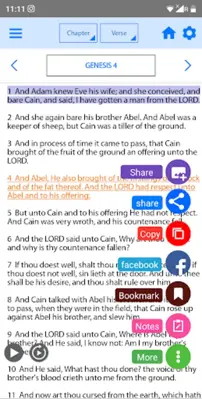 Holy Bible Offline android App screenshot 14