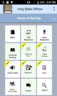 Holy Bible Offline android App screenshot 21