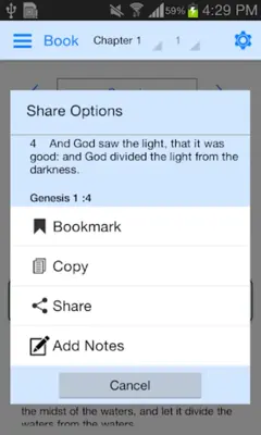 Holy Bible Offline android App screenshot 6