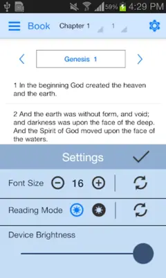 Holy Bible Offline android App screenshot 7